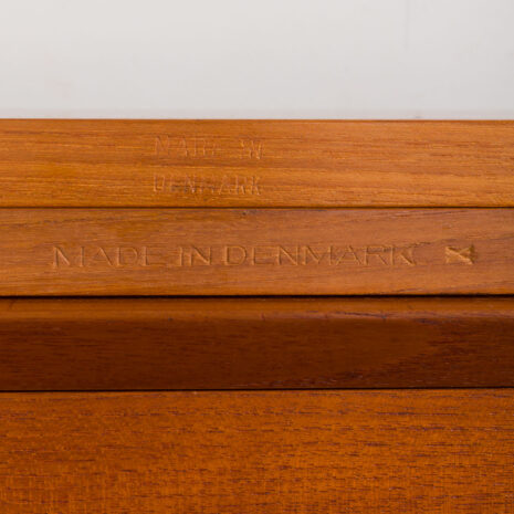 24005 Poul Cadovius three bay teak wall unit-19 24005 Poul Cadovius three bay teak wall unit-19