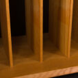 24006 Poul Cadovius two bay oak wall unit with vinyl records cabinet-19