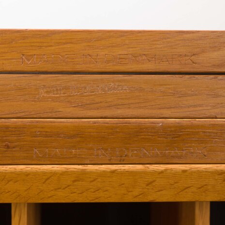 24008 Poul Cadovius one bay oak wall unit with vinyl records cabinet-11 24008 Poul Cadovius one bay oak wall unit with vinyl records cabinet-11