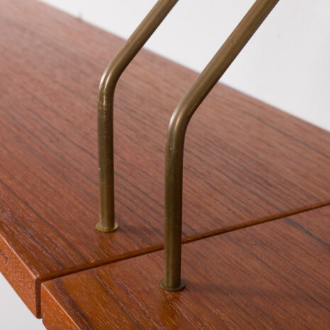 24011 two bay teak wall unit with desk-15 24011 two bay teak wall unit with desk-15