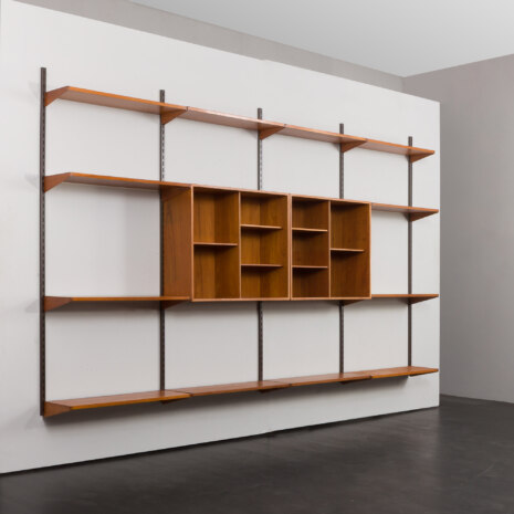 24016 Kai Kristiansen large teak bookcase for FM mobler, 1960s-3 24016 Kai Kristiansen large teak bookcase for FM mobler, 1960s-3