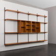 24016 Kai Kristiansen large teak bookcase for FM mobler, 1960s-3