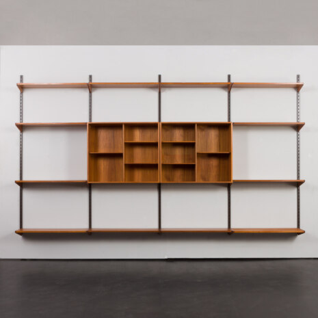24016 Kai Kristiansen large teak bookcase for FM mobler, 1960s-4 24016 Kai Kristiansen large teak bookcase for FM mobler, 1960s-4