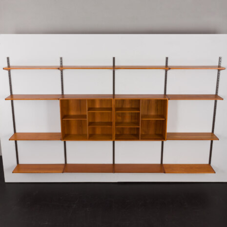 24016 Kai Kristiansen large teak bookcase for FM mobler, 1960s-5 24016 Kai Kristiansen large teak bookcase for FM mobler, 1960s-5