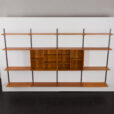 24016 Kai Kristiansen large teak bookcase for FM mobler, 1960s-5