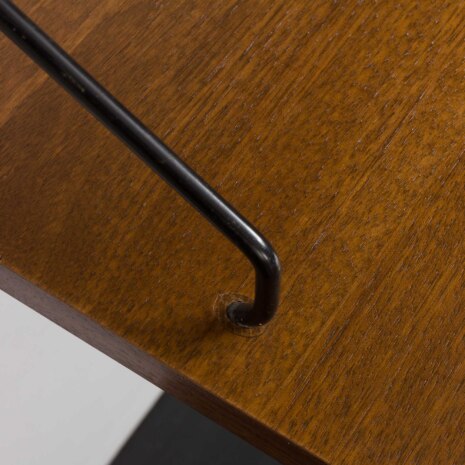 24030 Poul Cadovius one bay walnut wall unit with three shelves-10 24030 Poul Cadovius one bay walnut wall unit with three shelves-10