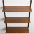 24030 Poul Cadovius one bay walnut wall unit with three shelves-8