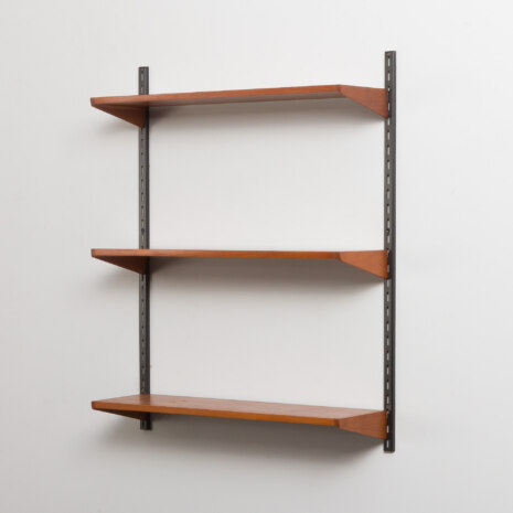24031 Kai Kristiansen, set of 3 teak shelves for FM Mobler, Denmark 1960s-2 24031 Kai Kristiansen, set of 3 teak shelves for FM Mobler, Denmark 1960s-2