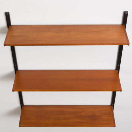 24031 Kai Kristiansen, set of 3 teak shelves for FM Mobler, Denmark 1960s-4 24031 Kai Kristiansen, set of 3 teak shelves for FM Mobler, Denmark 1960s-4