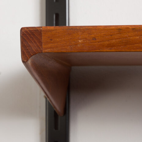 24031 Kai Kristiansen, set of 3 teak shelves for FM Mobler, Denmark 1960s-7 24031 Kai Kristiansen, set of 3 teak shelves for FM Mobler, Denmark 1960s-7