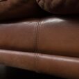 24035 Mogens Hansen three seater sofa in brown aniline leather and beech wood, 1970s-14