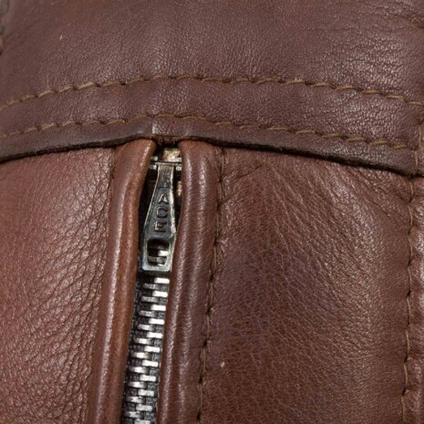 24035 Mogens Hansen three seater sofa in brown aniline leather and beech wood, 1970s-17 24035 Mogens Hansen three seater sofa in brown aniline leather and beech wood, 1970s-17