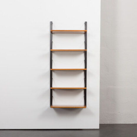 23489 Poul Cadovius one bay walnut wall unit-4 23489 Poul Cadovius one bay walnut wall unit-4