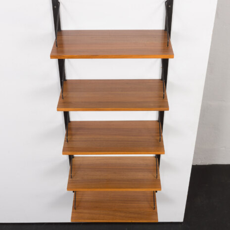 23489 Poul Cadovius one bay walnut wall unit-5 23489 Poul Cadovius one bay walnut wall unit-5