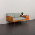 Scandinavian mid-century folding daybed atrr. to Ingmar Relling, 1960s.