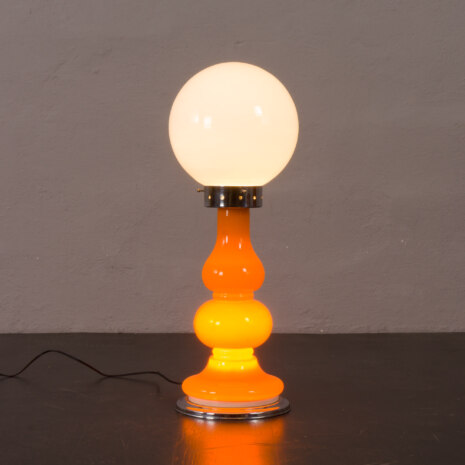 24055 Carlo Nason sSpace age table lamp-2-etsy Space Age lamp by Carlo Nason, Italy, 1970s