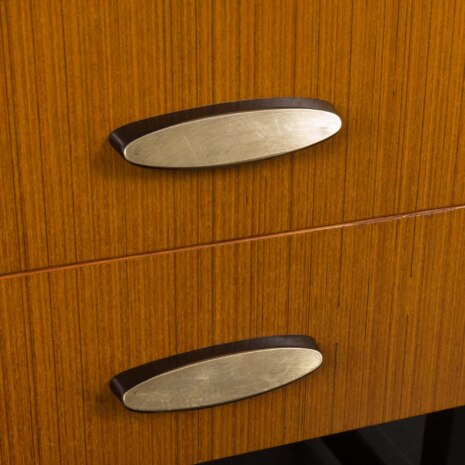 24070 Italian free standing one bay teak wall unit-12 24070 Italian free standing one bay teak wall unit-12