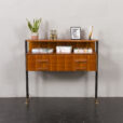 24073 Italian mid century modern console, 1950s-1