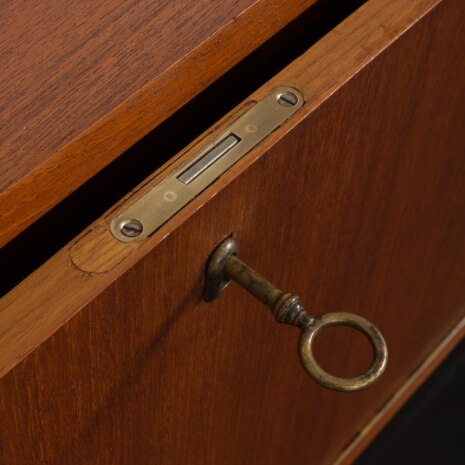 23375 Danish wall unit with vinyl records or magazines compartment, 1960s-10 23375 Danish wall unit with vinyl records or magazines compartment, 1960s-10