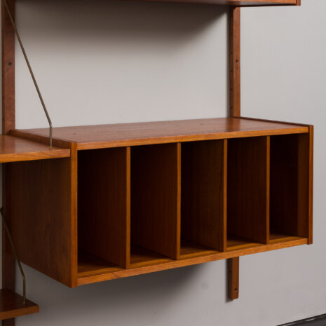 23375 Danish wall unit with vinyl records or magazines compartment, 1960s-17 23375 Danish wall unit with vinyl records or magazines compartment, 1960s-17