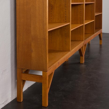 24029 Borge Mogensen China series 4 unit bookcase in oak for CM Madsens, 1960s-6 24029 Borge Mogensen China series 4 unit bookcase in oak for CM Madsens, 1960s-6