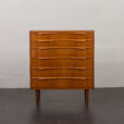 24075 teak chest of 6 drawers-5
