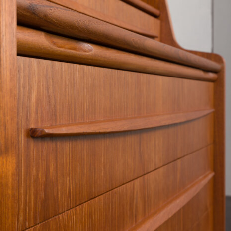 24078 teak cabinet with desk-22 24078 teak cabinet with desk-22