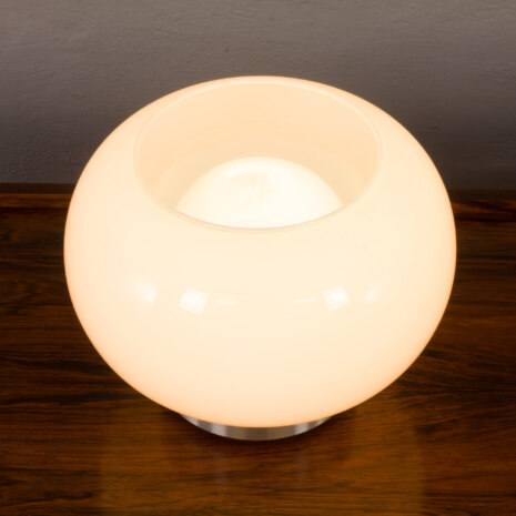 24109 lampa szklana ze srebrną podstawa-4 24109 lampa szklana ze srebrną podstawa-4