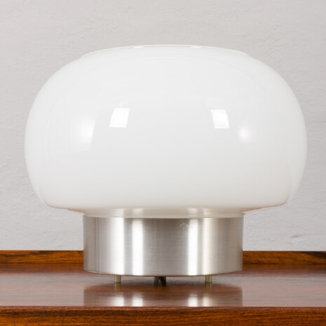 24109 lampa szklana ze srebrną podstawa-7 24109 lampa szklana ze srebrną podstawa-7