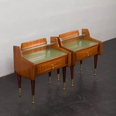 24071 pair of Italian walnut nightstands-6 24071 pair of Italian walnut nightstands-6