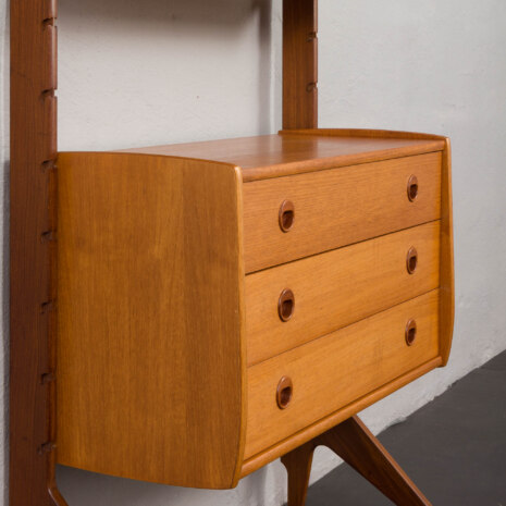 24092 Ergo free standing one bay teak wall unit-9(1) 24092 Ergo free standing one bay teak wall unit-9(1)