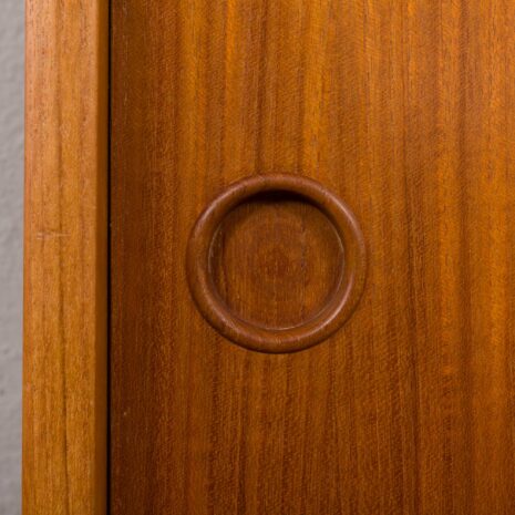 24093 Ergo free standing one bay teak wall unit by John Texmon, Norway 1960s-13 24093 Ergo free standing one bay teak wall unit by John Texmon, Norway 1960s-13