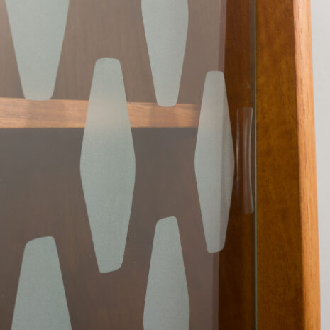 24098 Ergo free standing one bay teak wall unit-10 24098 Ergo free standing one bay teak wall unit-10