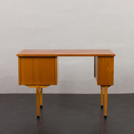 24122 office teak desk-9 24122 office teak desk-9