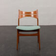 24124 Erik Buch set of 8 teak chairs-12
