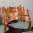 24124 Erik Buch set of 8 teak chairs-5
