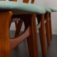 24124 Erik Buch set of 8 teak chairs-9