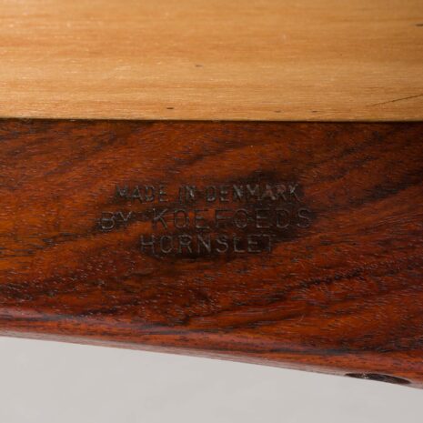 24125 Danish Rosewood Dining Chairs by Koefoed Hornslet. Set of 6-17 24125 Danish Rosewood Dining Chairs by Koefoed Hornslet. Set of 6-17