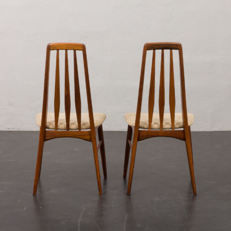 24125 Danish Rosewood Dining Chairs by Koefoed Hornslet. Set of 6-21 24125 Danish Rosewood Dining Chairs by Koefoed Hornslet. Set of 6-21