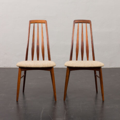 24125 Danish Rosewood Dining Chairs by Koefoed Hornslet. Set of 6-25 24125 Danish Rosewood Dining Chairs by Koefoed Hornslet. Set of 6-25