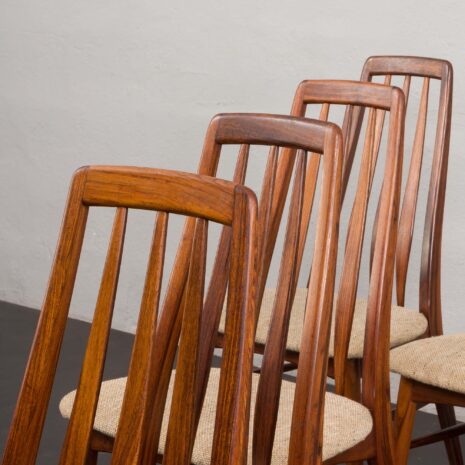 24125 Danish Rosewood Dining Chairs by Koefoed Hornslet. Set of 6-3 24125 Danish Rosewood Dining Chairs by Koefoed Hornslet. Set of 6-3