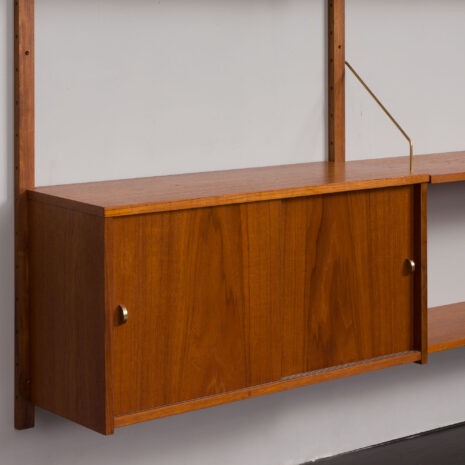 24143 Upcycled two bay teak wall unit-17 24143 Upcycled two bay teak wall unit-17