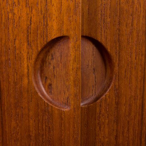 24154 Poul Cadovius one bay teak wall unit-10 24154 Poul Cadovius one bay teak wall unit-10