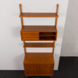 24154 Poul Cadovius one bay teak wall unit-9