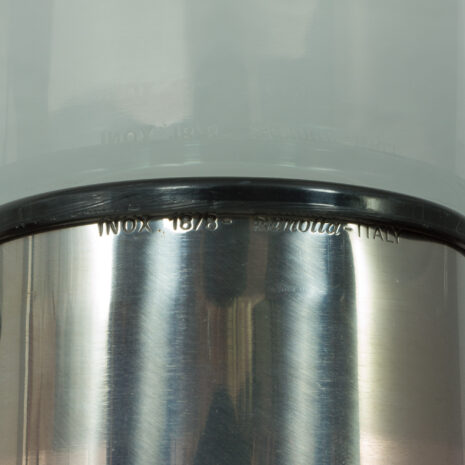 24156 Marco Zanuso table-9 Marco Zanuso Mid-century Chrome and Glass Dining Table Model "Marcuso" for Zanotta, Italy 1970s