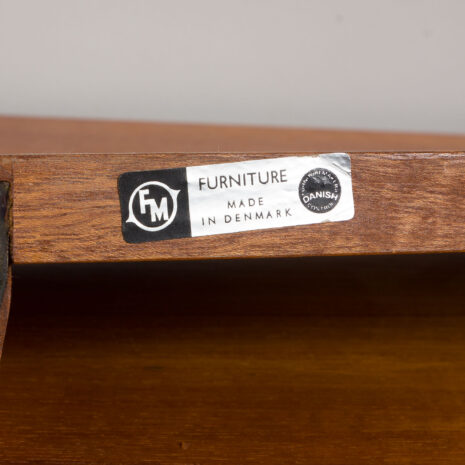 24170 Kai Kristiansen one bay teak wall unit with desk-15 24170 Kai Kristiansen one bay teak wall unit with desk-15