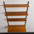 24170 Kai Kristiansen one bay teak wall unit with desk-5