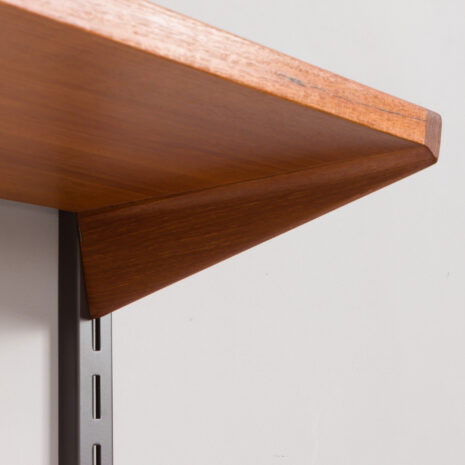 24170 Kai Kristiansen one bay teak wall unit with desk-9 24170 Kai Kristiansen one bay teak wall unit with desk-9