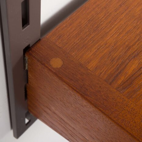 24172 Kai Kristiansen one bay teak wall unit-9 24172 Kai Kristiansen one bay teak wall unit-9