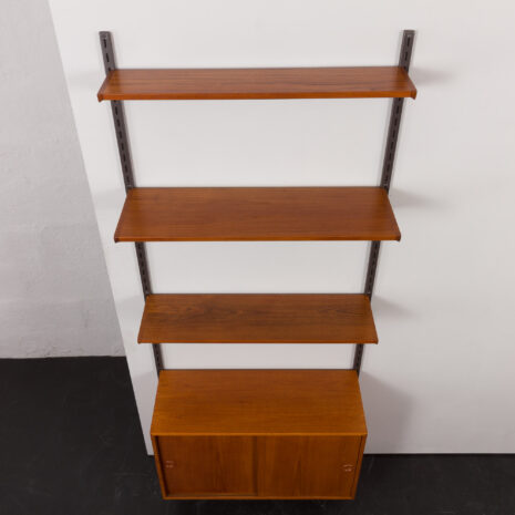 24173 Kai Kristiansen one bay teak wall unit-10 24173 Kai Kristiansen one bay teak wall unit-10